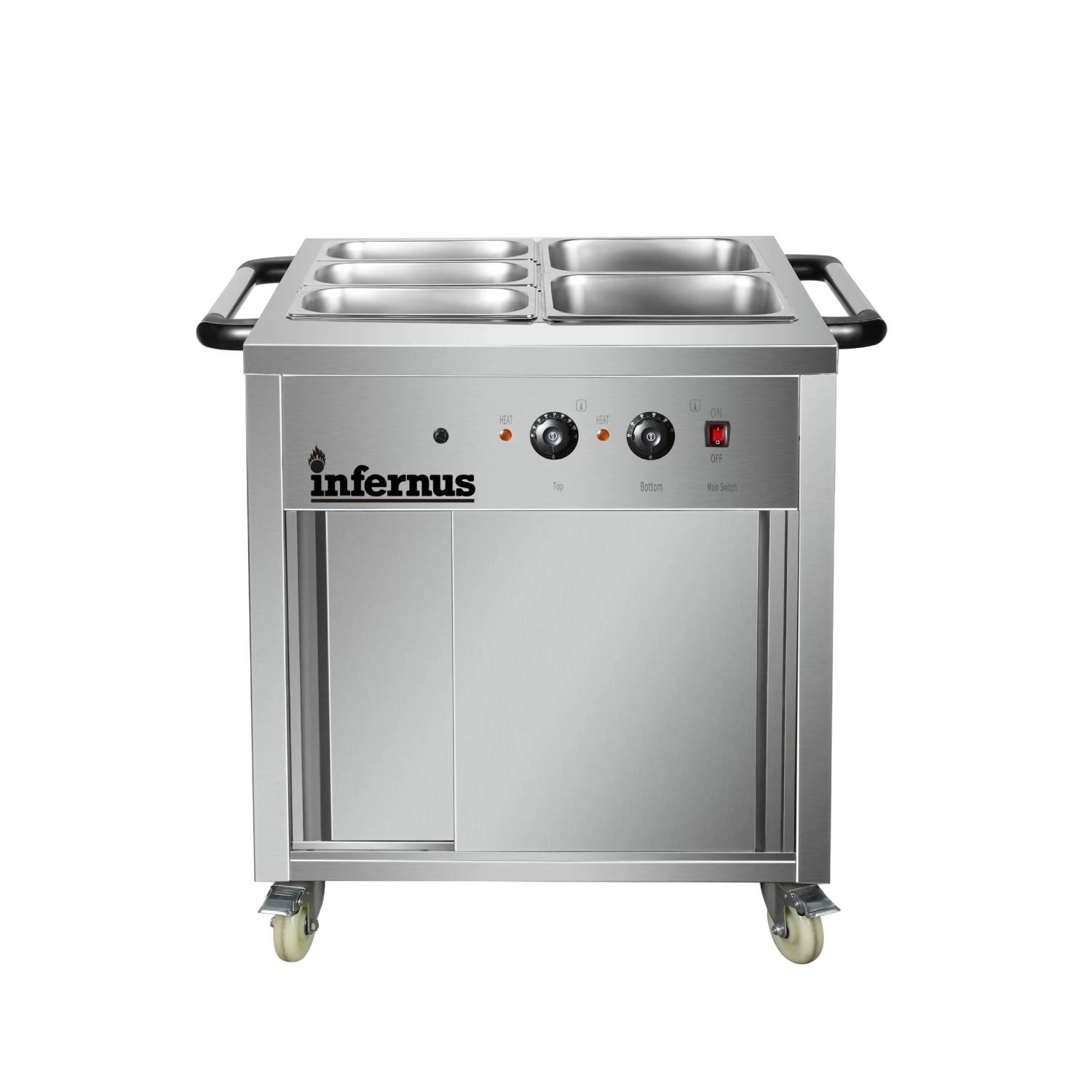 Infernus INF-HC88 Heated Display Hot Cupboard 88cm Infernus INF-HC88 Heated Display Hot Cupboard – 88cm (4)