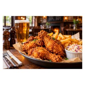 Wings and Pints: Fried Chicken for Pubs