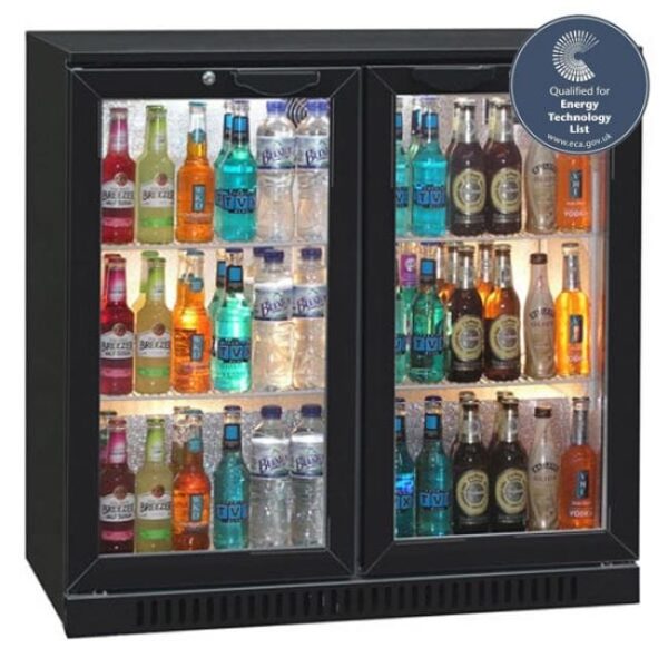 BLIZZARD BAR2 Double Door Bar Bottle Cooler 200L BLIZZARD BAR2 Double Door Bar Bottle Cooler 200L