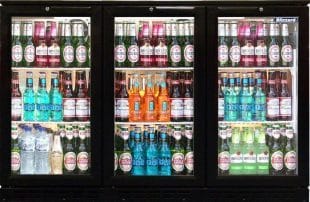 BLIZZARD BAR3 Triple Door Bar Bottle Cooler 310L BLIZZARD BAR3 Triple Door Bar Bottle Cooler 310L