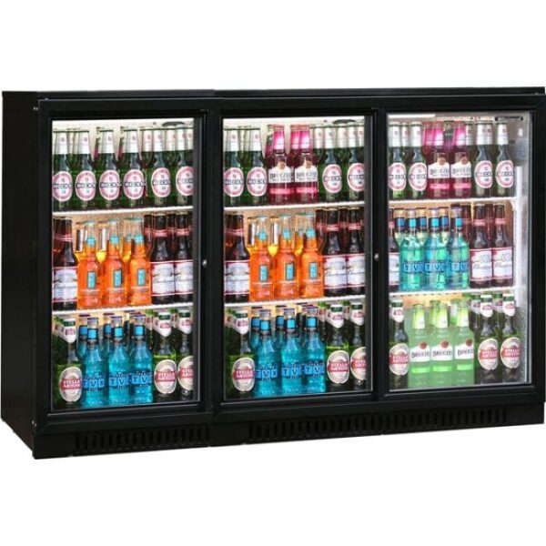 BLIZZARD BAR3SL Triple Sliding Door Bar Bottle Cooler 310L BLIZZARD BAR3SL Triple Sliding Door Bar Bottle Cooler 310L