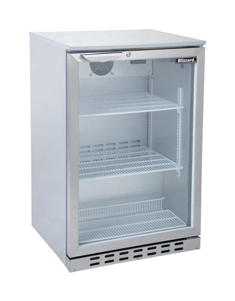 BLIZZARD BAR1SS Single Door Bar Bottle Cooler 130L