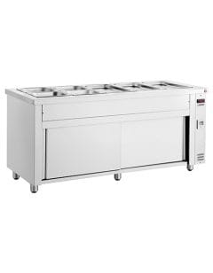 INOMAK MDV718 Gastronorm Bain Marie with Ambient Base