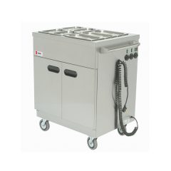 Parry 1887 Mobile Servery with Bain Marie Top Parry 1887 Mobile Servery with Bain Marie Top